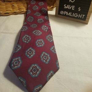 Southbrooke Necktie 100% Italian Silk Diamond Pattern